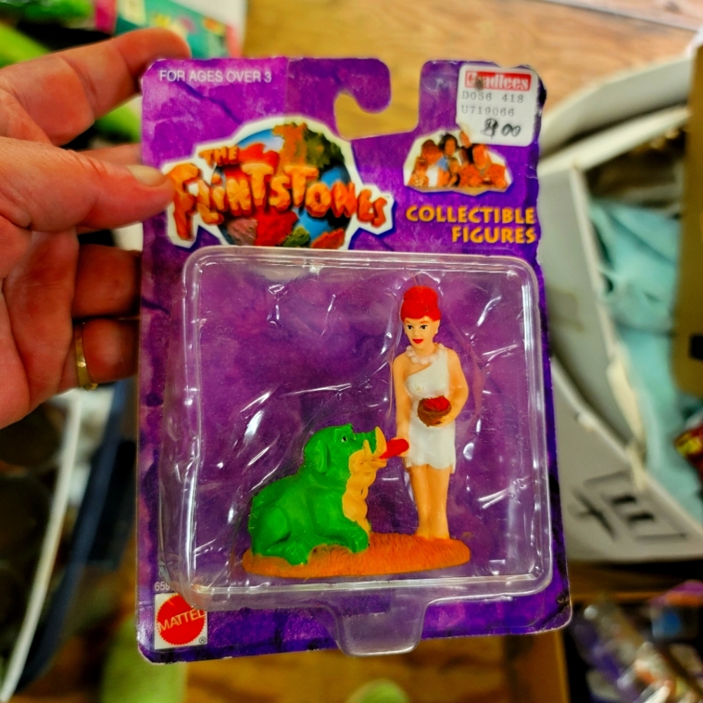 Mattel The Flintstones 1993 Wilma & Pigasaurus